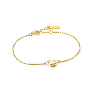 
            
                Load image into Gallery viewer, Gold Modern Circle Bracelet
            
        