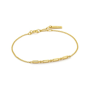 
            
                Load image into Gallery viewer, Gold Modern Solid Bar Bracelet
            
        