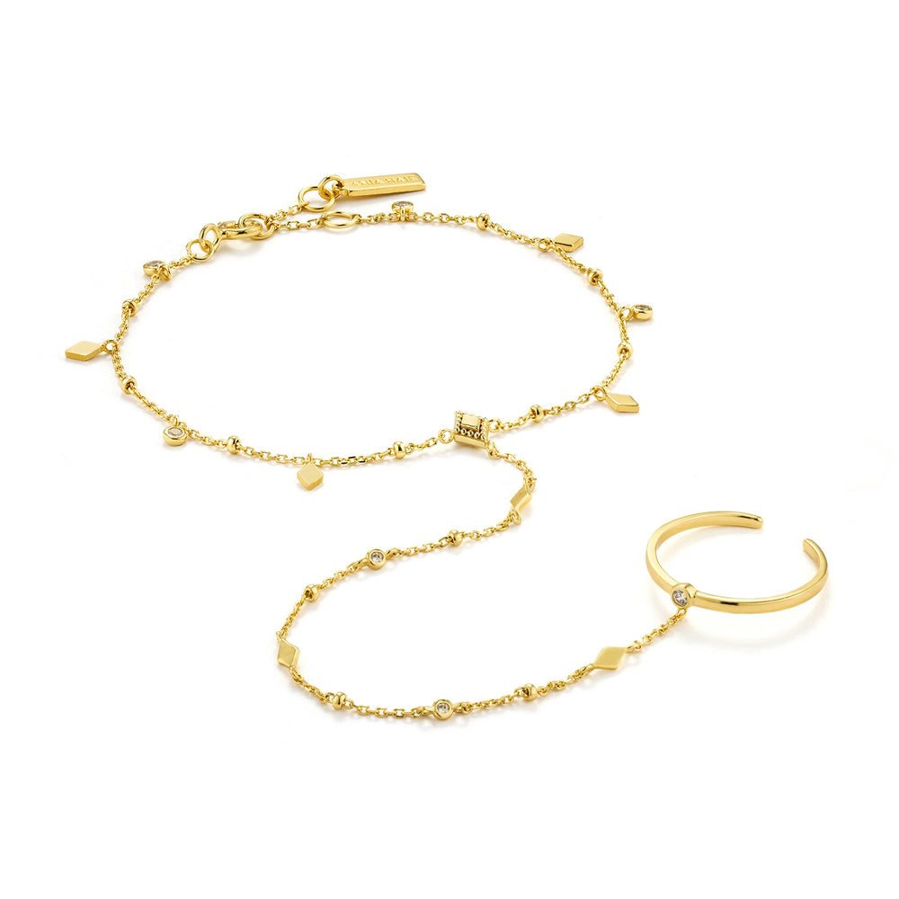 
            
                Load image into Gallery viewer, Gold Bohemia Hand Chain Bracelet
            
        