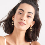 Gold Axum Mini Hoop Earrings
