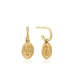 Gold Nika Mini Hoop Earrings