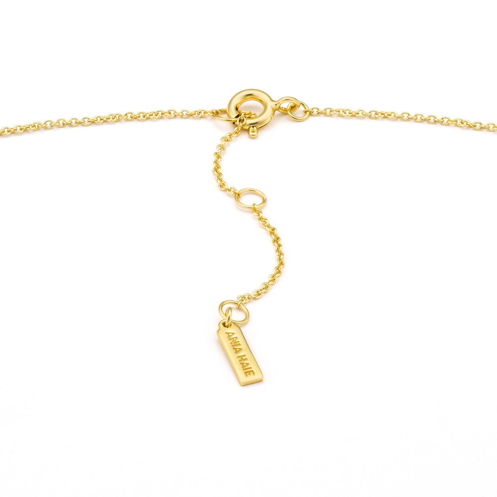 Turquoise Labradorite Gold Necklace